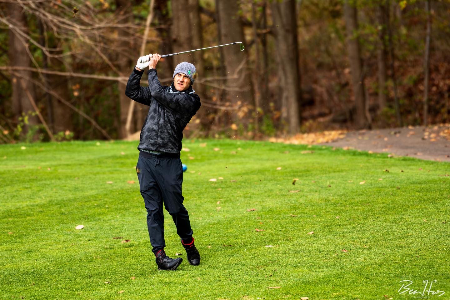 Golf swing backswing